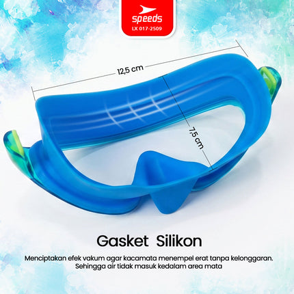 SPEEDS Kacamata Renang Anak + Earplug Swim Goggles Perlengkapan Berenang 017-2509