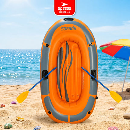 SPEEDS Perahu Karet Tiup 2 Orang Kayak + Dayung Arung Jeram 020-46