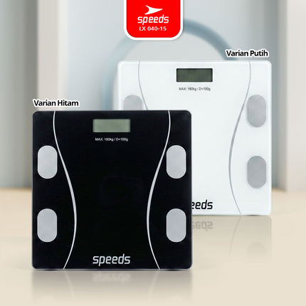 SPEEDS Timbangan Berat Badan Digital Max 180kg 040-15
