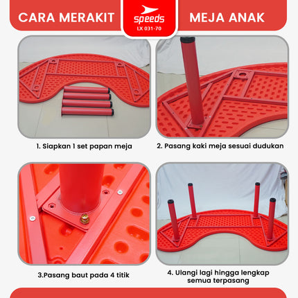 SPEEDS Meja Belajar Bulan 031-70