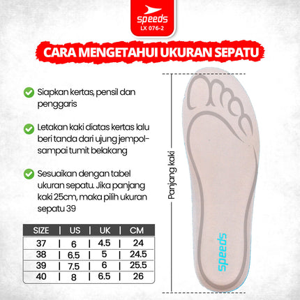 SPEEDS Sepatu Olahraga Sneakers Woman 076-2