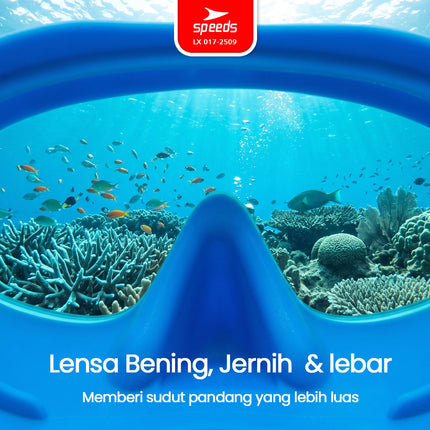 SPEEDS Kacamata Renang Anak + Earplug Swim Goggles Perlengkapan Berenang 017-2509