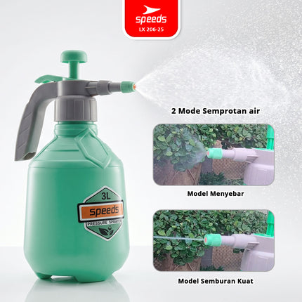 SPEEDS Bottle Pressure Sprayer Botol Semprotan Spray Manual 3L 2L 1L Tekanan Tinggi 206-25