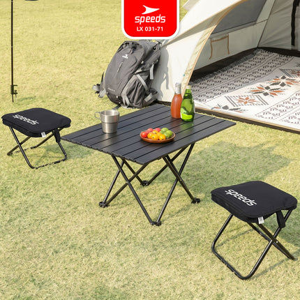 SPEEDS Mini Folding Chair Kursi Lipat Mini Outdoor Indoor Muat Disaku Portabel Oxford 600D 031-71