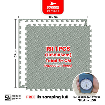 SPEEDS Matras Takewondo Tebal 5cm Matras Evamat Bela Diri Eva Puzzle Karate Mat 034-29