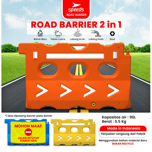 SPEEDS Road Barrier Pembatas Jalan