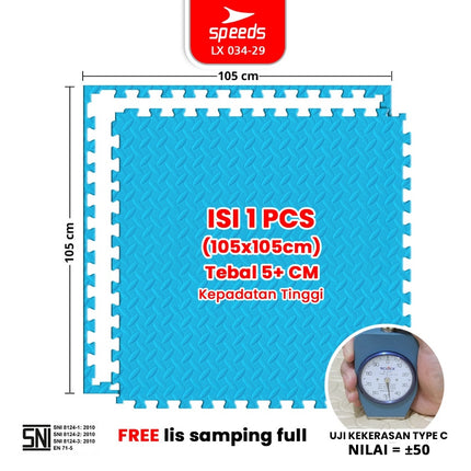 SPEEDS Matras Takewondo Tebal 5cm Matras Evamat Bela Diri Eva Puzzle Karate Mat 034-29