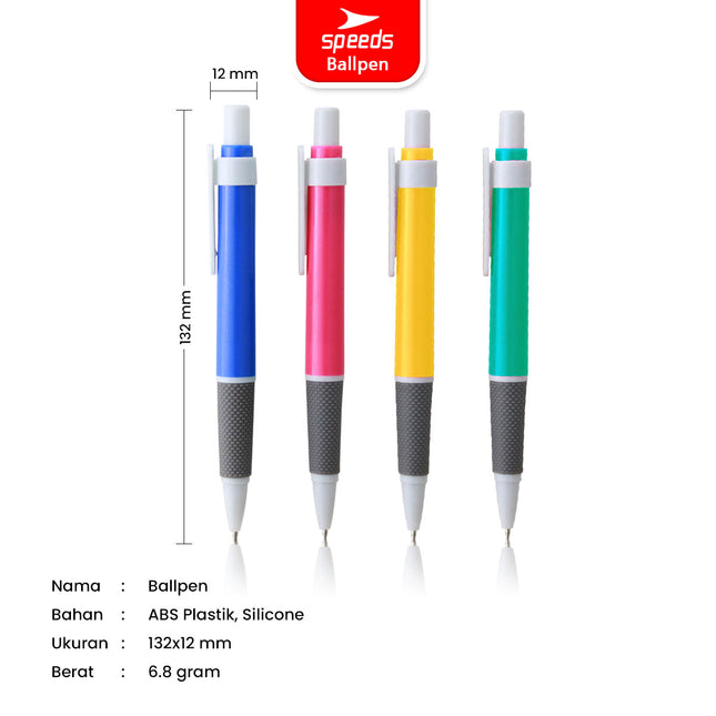 SPEEDS Pen Pulpen Bullpoint