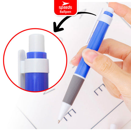 SPEEDS Pen Pulpen Tinta Pena Alat Tulis Menulis / Bolpoin Tulis BallPoint Bolpen Ballpen Kantor Sekolah Belajar