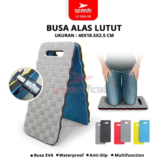 SPEEDS Matras Bantalan Cushion Lutut Knee Pad Prayer Serbaguna Kneeling Pad Kneel Empuk 034-28
