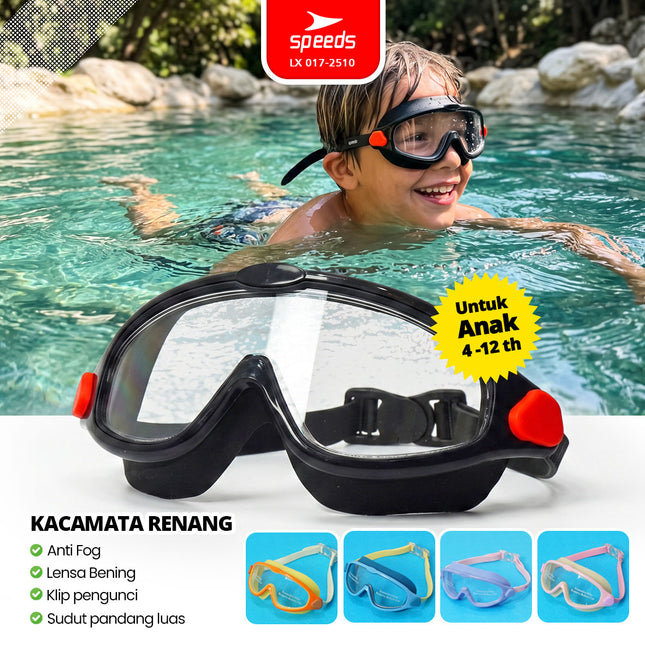SPEEDS Kacamata Renang Anak Anti Fog 017-2510