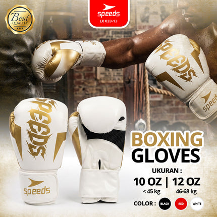 SPEEDS Boxing Gloves 10-12 OZ Sarung Tinju 033-13