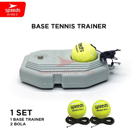 SPEEDS Bola Tenis Tennis Dengan Tali Elastis Bahan Karet Untuk Latihan Tennis Trainer Olahraga Tenis Bola 032-3