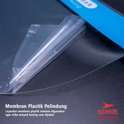 Face Shield Untuk Wajah / Face Shield Pelindung Muka Anti Virus APD
