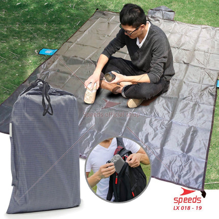 SPEEDS Tikar Piknik Portable Foldable Matras Tamasya Rekreasi Alas Camping Serbaguna Murah 018-19