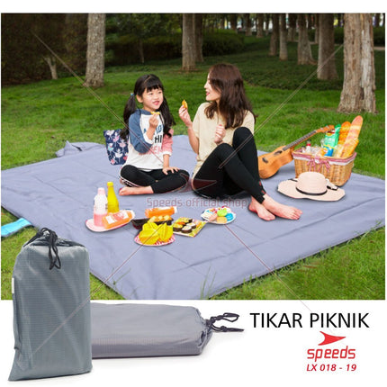 SPEEDS Tikar Piknik Portable Foldable Matras Tamasya Rekreasi Alas Camping Serbaguna Murah 018-19