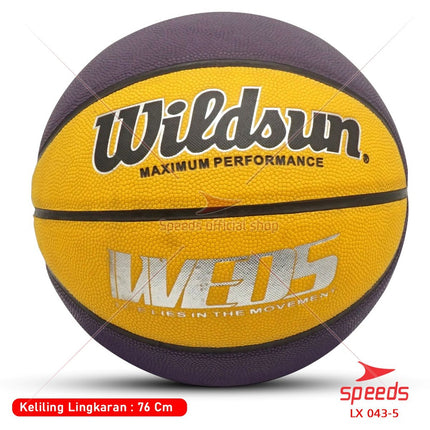 SPEEDS Basketball Original Wildsun Natural Rubber 043-5