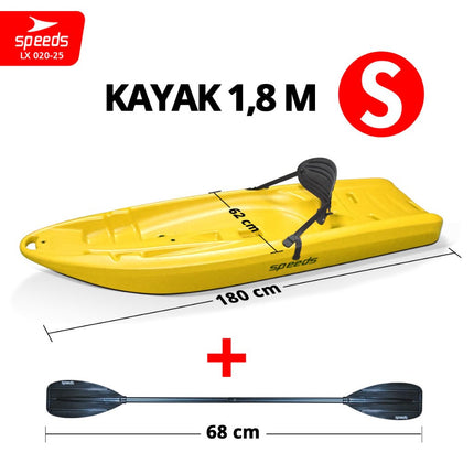 SPEEDS Perahu Kayak Sampan Perahu Dayung Conoe Boating Olahraga Paddle Kano Safety 020-25