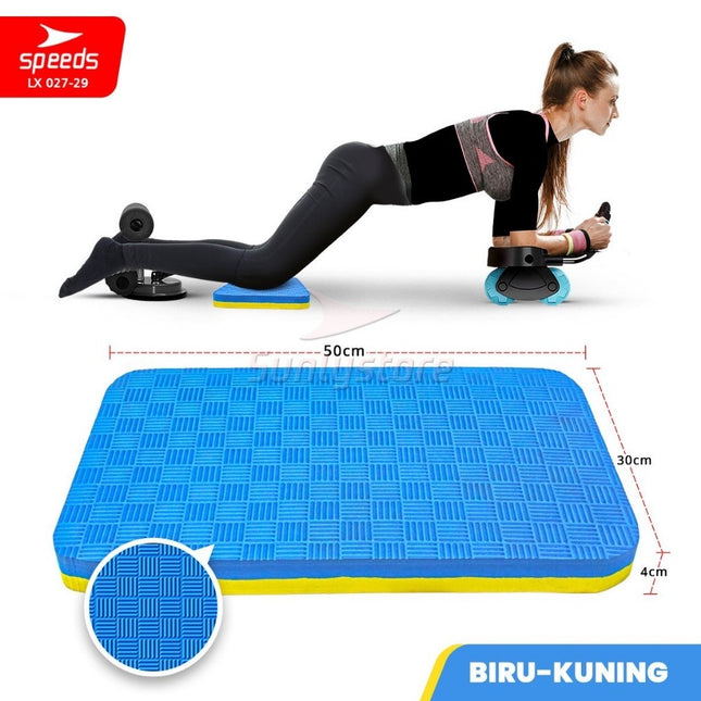 SPEEDS Matras Lutut 50x30x4cm Knee Pad EVA Alas Ab Wheel Evamat Bantalan Ab Roller Cushion Pad LX 027-29