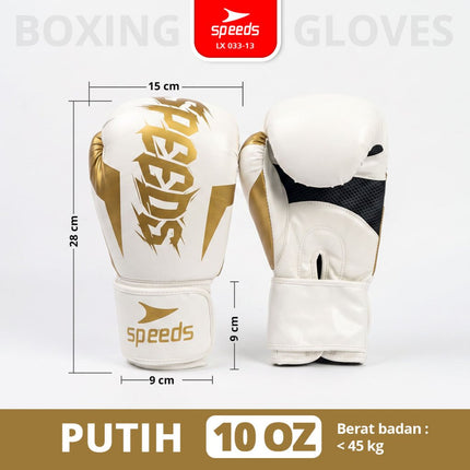 SPEEDS Boxing Gloves 10-12 OZ Sarung Tinju 033-13