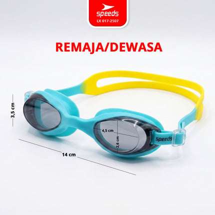 SPEEDS Kacamata Renang Anak Remaja Swimming Goggles Berenang Aksesoris 017-2507