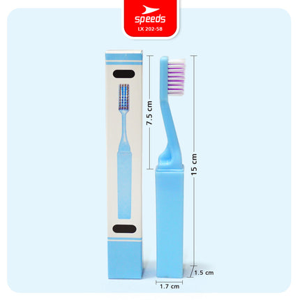 SPEEDS Sikat Gigi Toothbrush Gosok Gigi Hotel Warna-Warni Atasi Karang Gigi 202-58