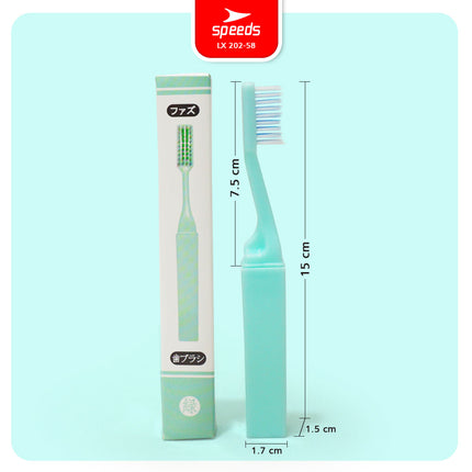 SPEEDS Sikat Gigi Toothbrush Gosok Gigi Hotel Warna-Warni Atasi Karang Gigi 202-58