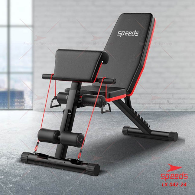 SPEEDS DUMBELL SIT UP BOARD DUMBELL Stoll BENCH Gym Fitness Equipment Chair 042-24