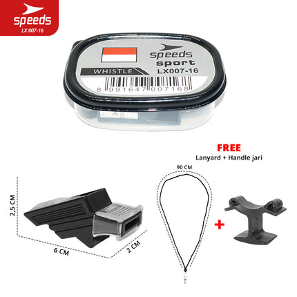 SPEEDS Peluit Treble Whistle 120db 007-16