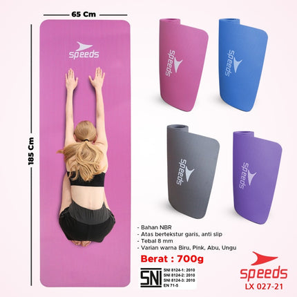 SPEEDS Matras Yoga NBR 8mm 027-21