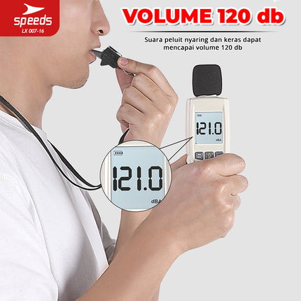 SPEEDS Peluit Treble Whistle 120db 007-16
