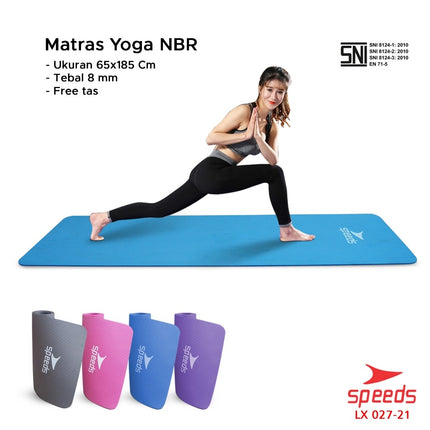 SPEEDS Matras Yoga NBR 8mm 027-21