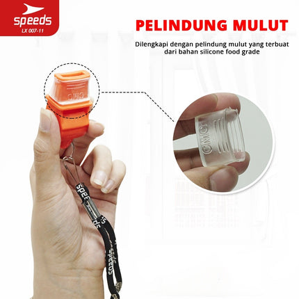 SPEEDS Referee Whistle Treble Whistle 120db Sports Outdoor Whistle + Lanyard 007-11
